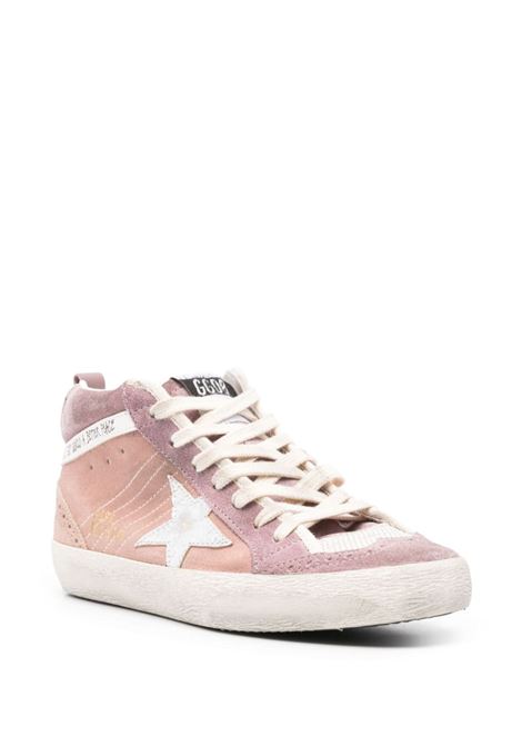 Sneakers Mid Star in rosa, argento, bianco e lilla Golden Goose - donna GOLDEN GOOSE | GWF00123F00620982717